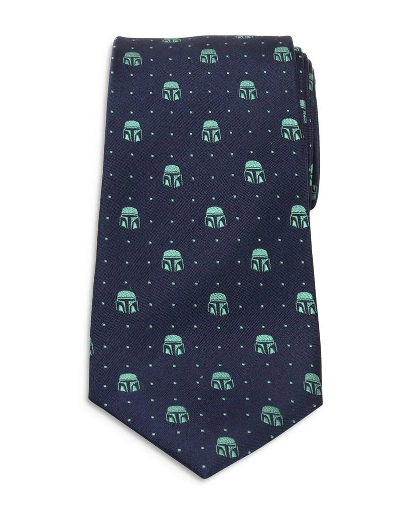 Cufflinks Inc. Star Wars Mandalorian Helmet Dotted Tie 3