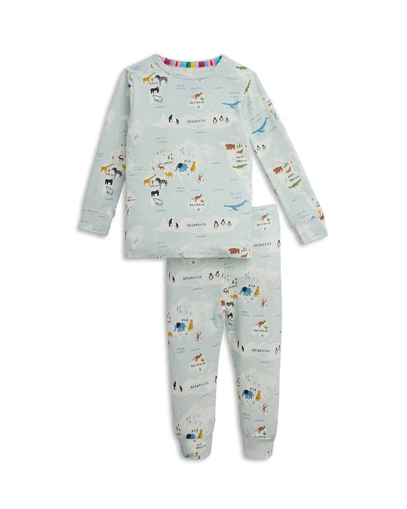 MAGNETIC ME Boys
 Sea The World Long Sleeved Pajama Set - Baby, Little Kid 1