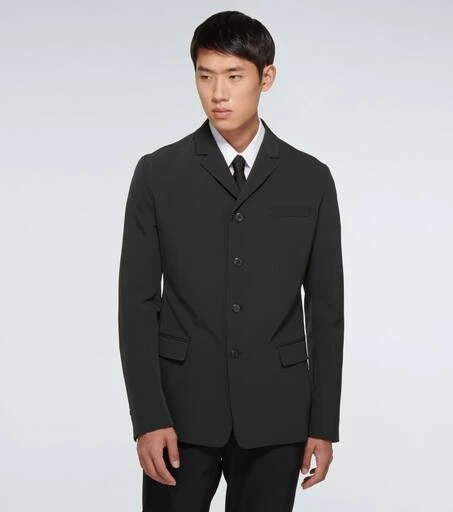 Prada Single-breasted technical blazer 3