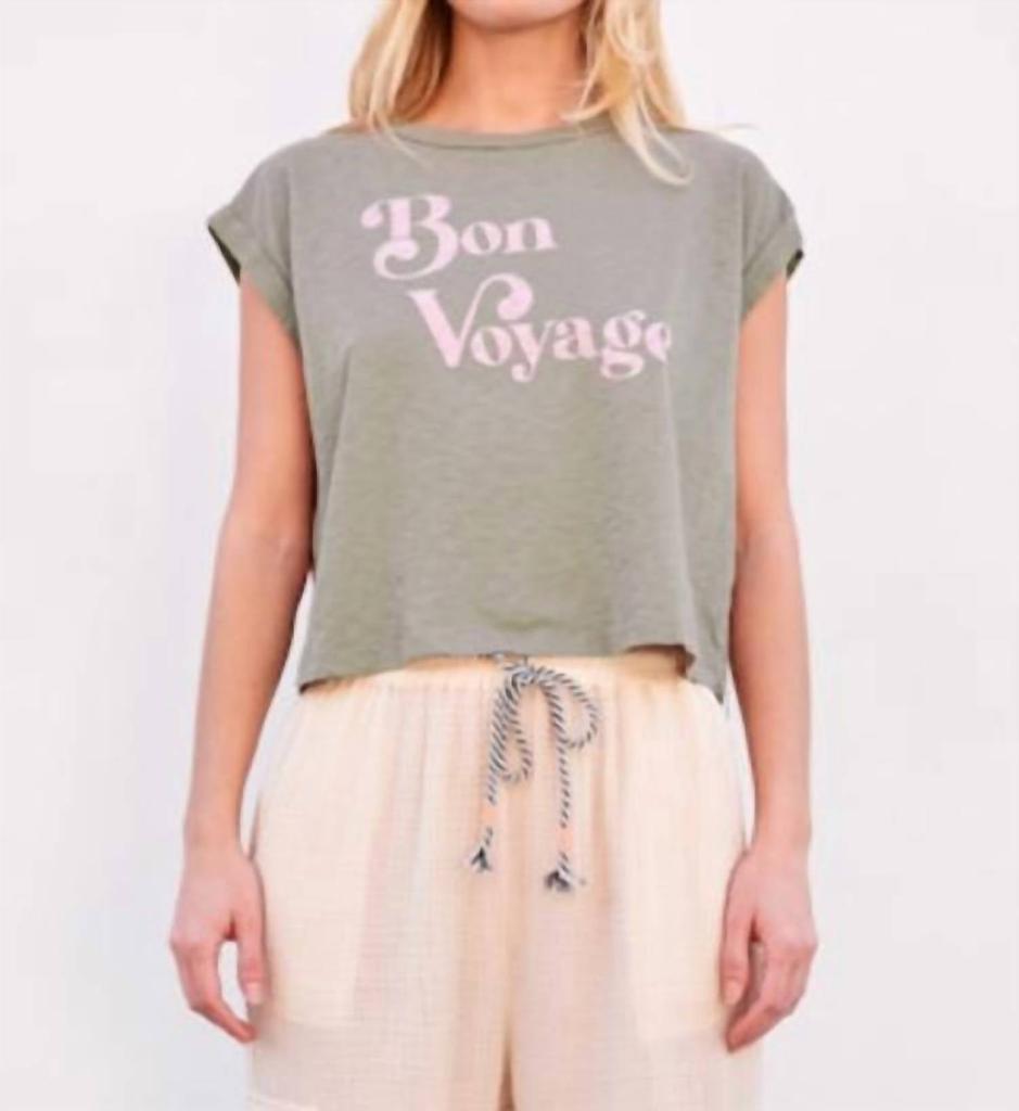 Sundry Sundry - Bon Voyage Muscle Tank