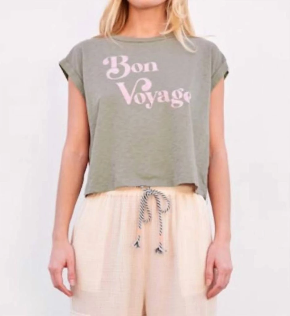 Sundry Sundry - Bon Voyage Muscle Tank 1