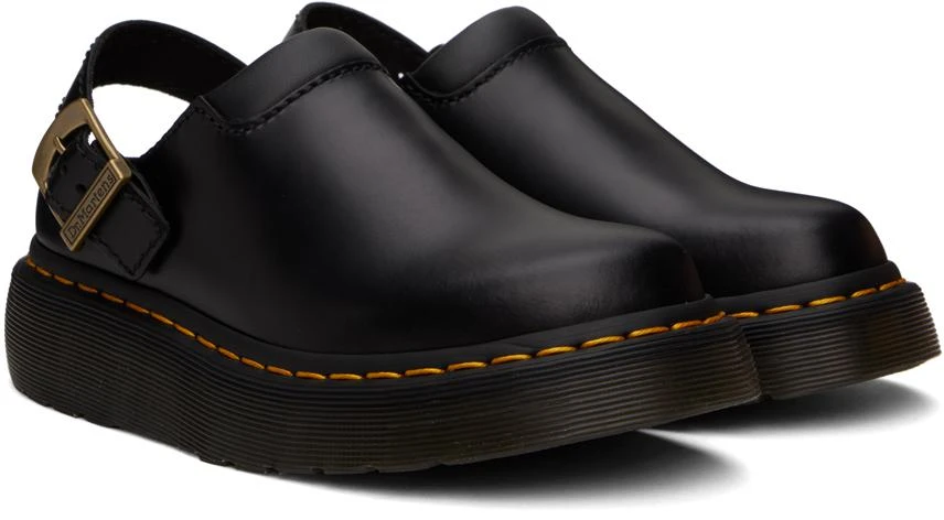Dr. Martens Black Laketen Mules 4