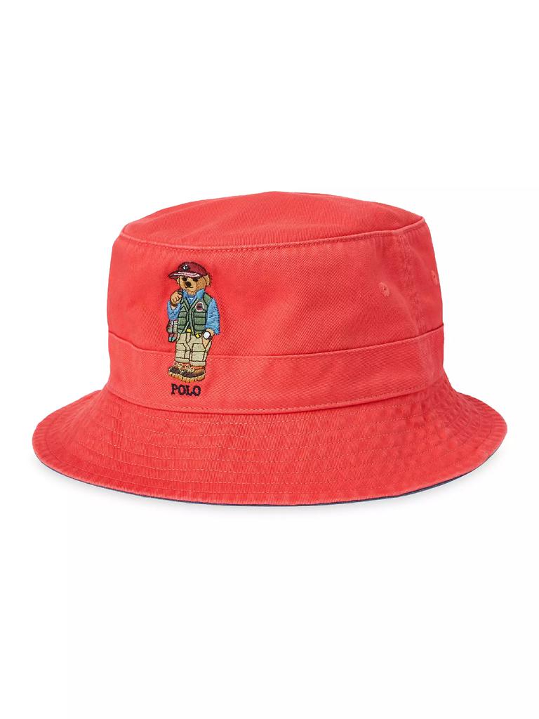 Ralph Lauren Polo Bear Twill Bucket Hat