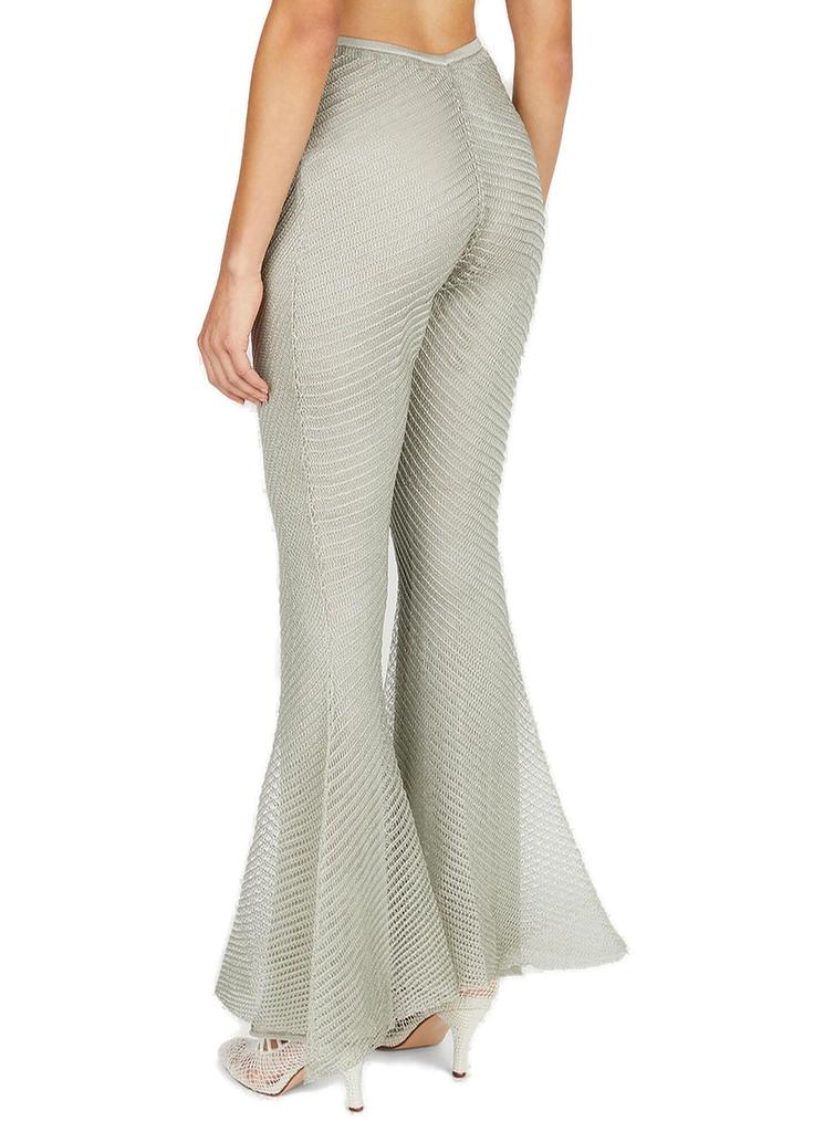 Isa Boulder Isa Boulder Moire Knitted Flared Pants