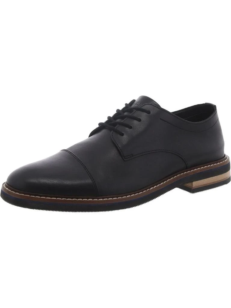 Dezmin Cap Mens Leather Lace Up Oxfords – On Sale Now with  display picture 3