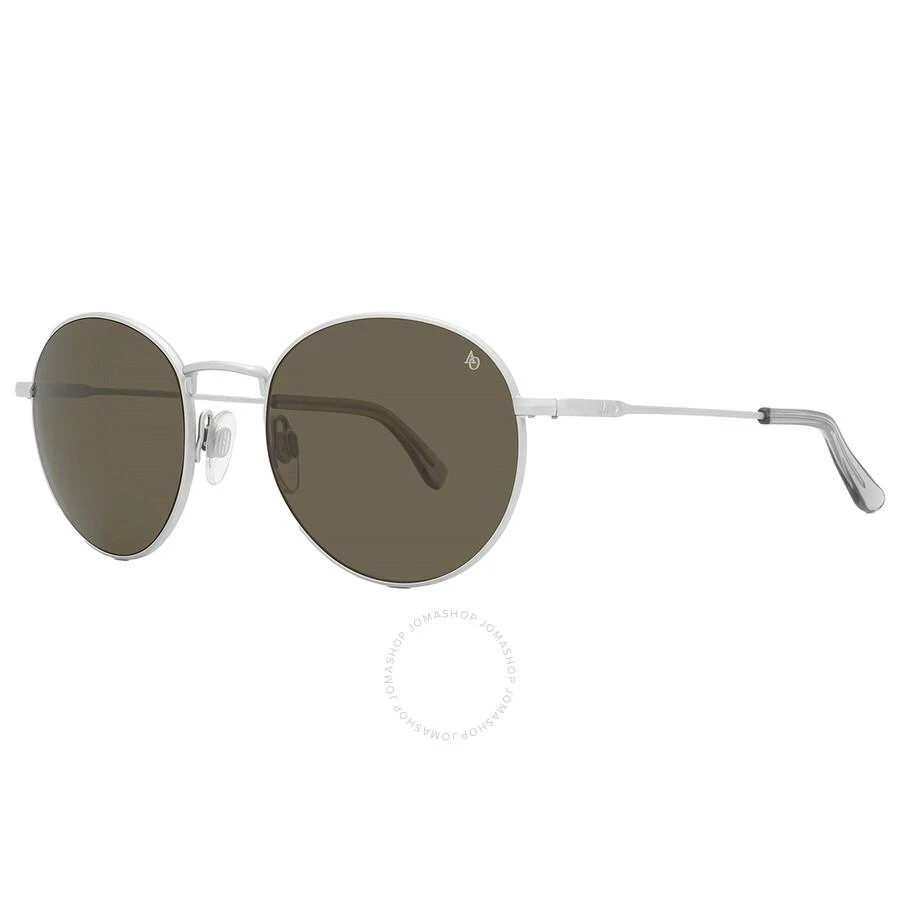 American Optical Green Round Unisex Sunglasses AO-1002 2 51 3
