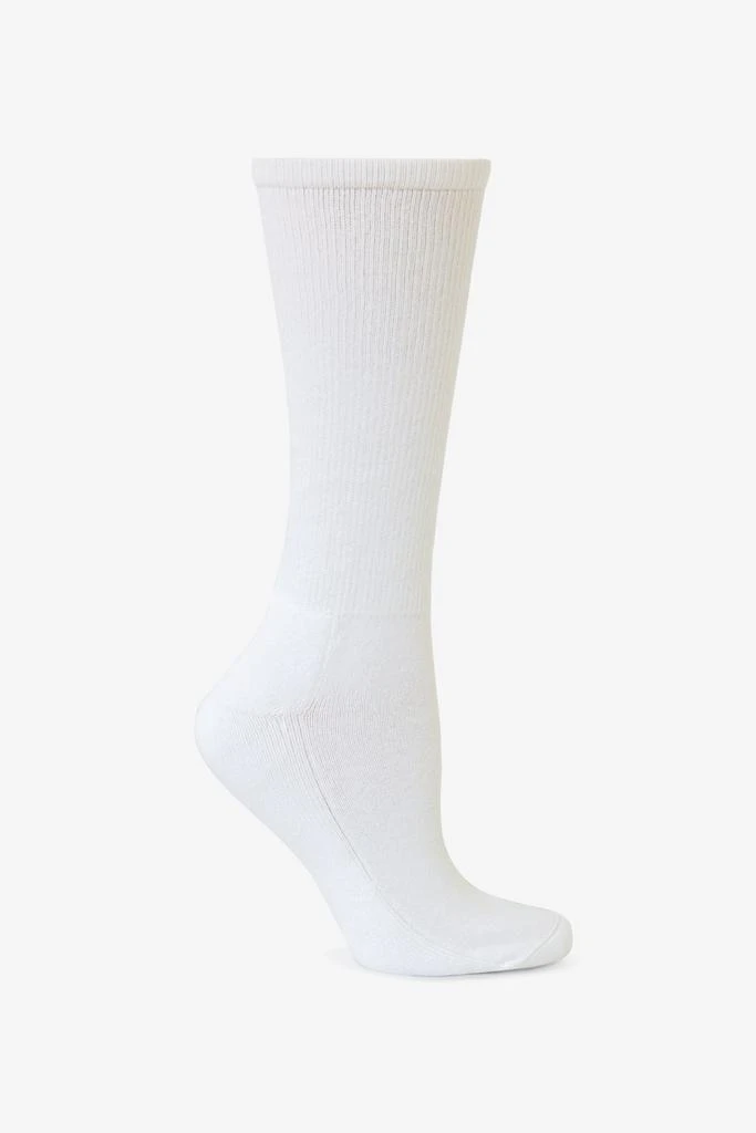 Los Angeles Apparel CALFSOCK - Unisex 3-Stripe Calf Sock 32