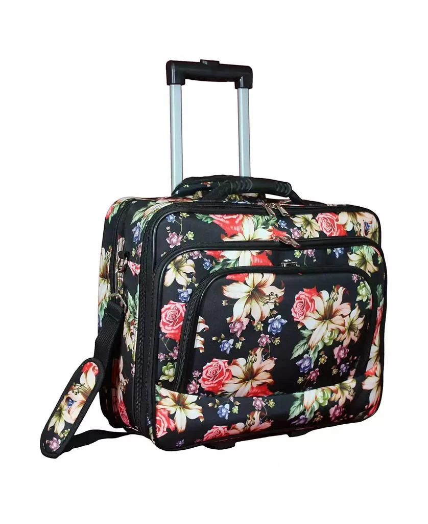World Traveler 17-inch Rolling Laptop Case with Wheels and Handle 1