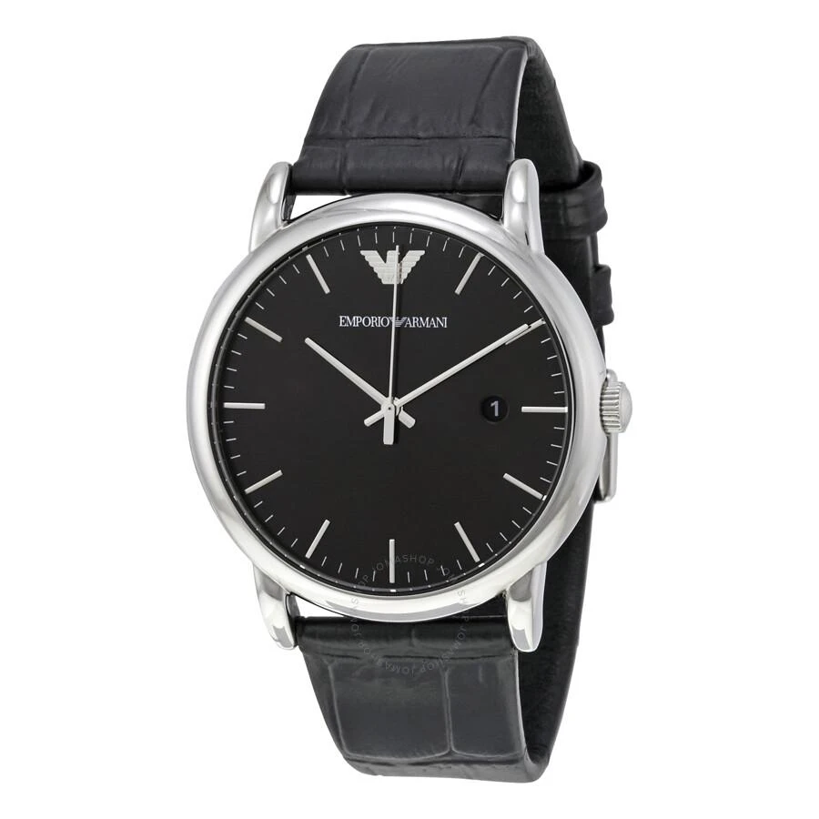 Emporio Armani Luigi Black Dial Men's Watch AR2500 1