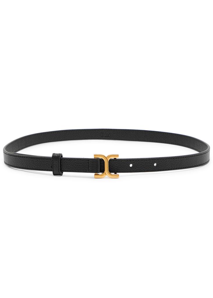 ベルト CHLOE' Chloe Iconic leather belt Chloé The Chloé Iconic Small Belt in Clay brown | Chloé US
