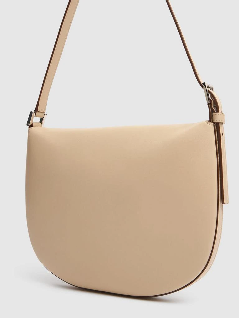 SAVETTE The Small Tondo Leather Hobo Bag 4