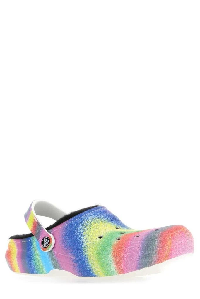 Crocs Crocs Rainbow Printed Cut-Out Detailed Clogs 2