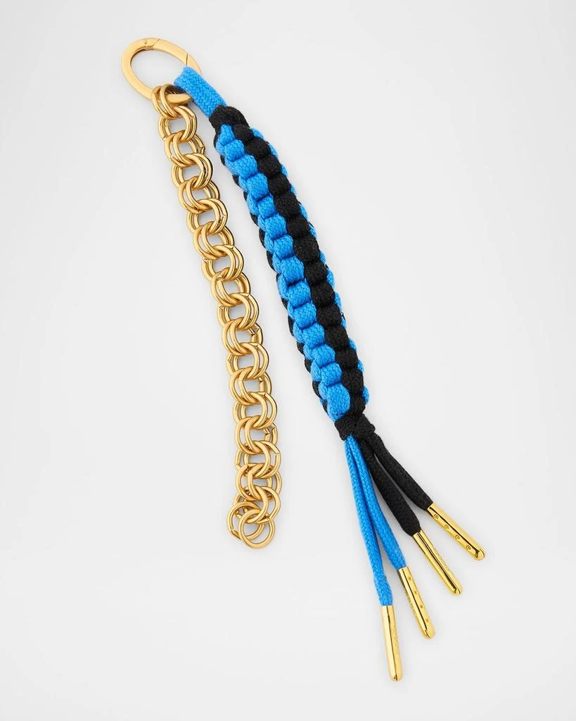 Golden Goose Braided Tassel Keychain 2