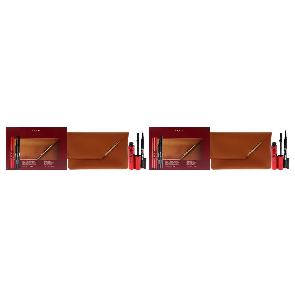 PUPA Milano Vamp! Sexy Lashes and Skinny Liner Set - Pack of 2 by  for Women - 3 Pc