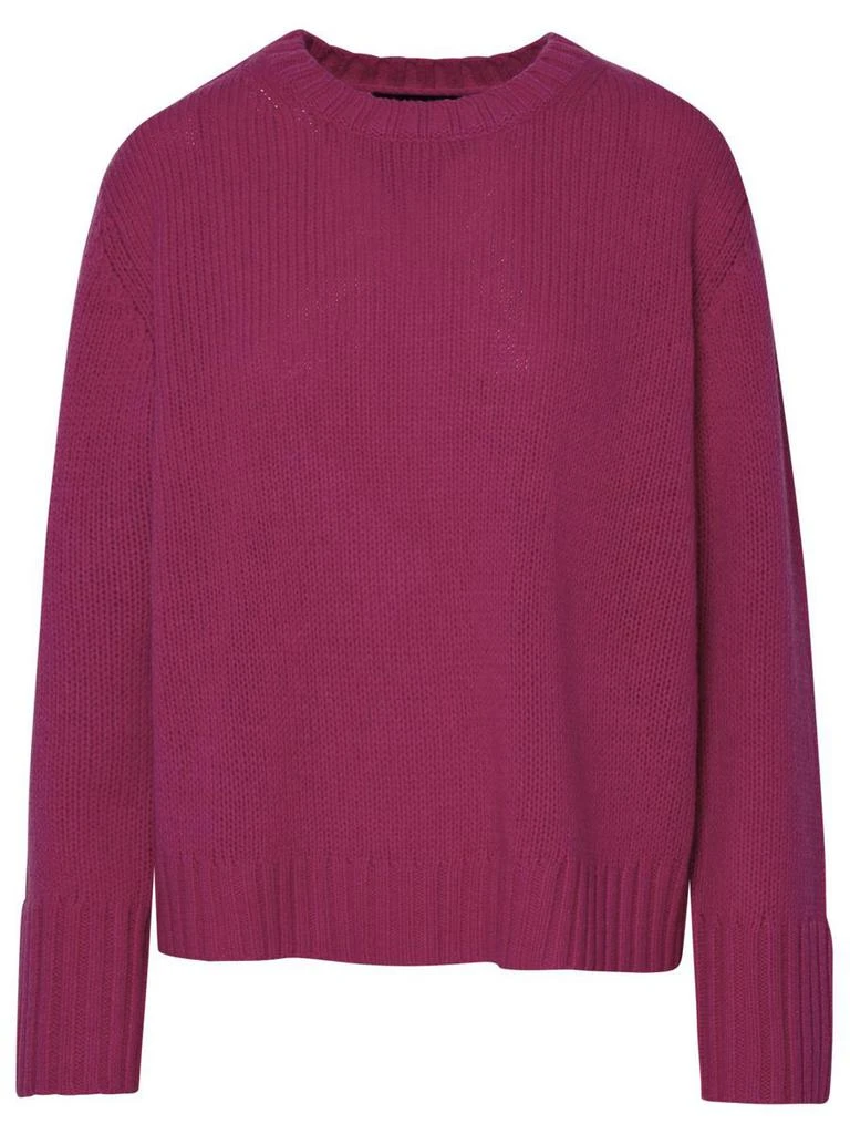 360 Cashmere 360 Cashmere 'Karine' Sweater In Fuchsia Cashmere Blend 1