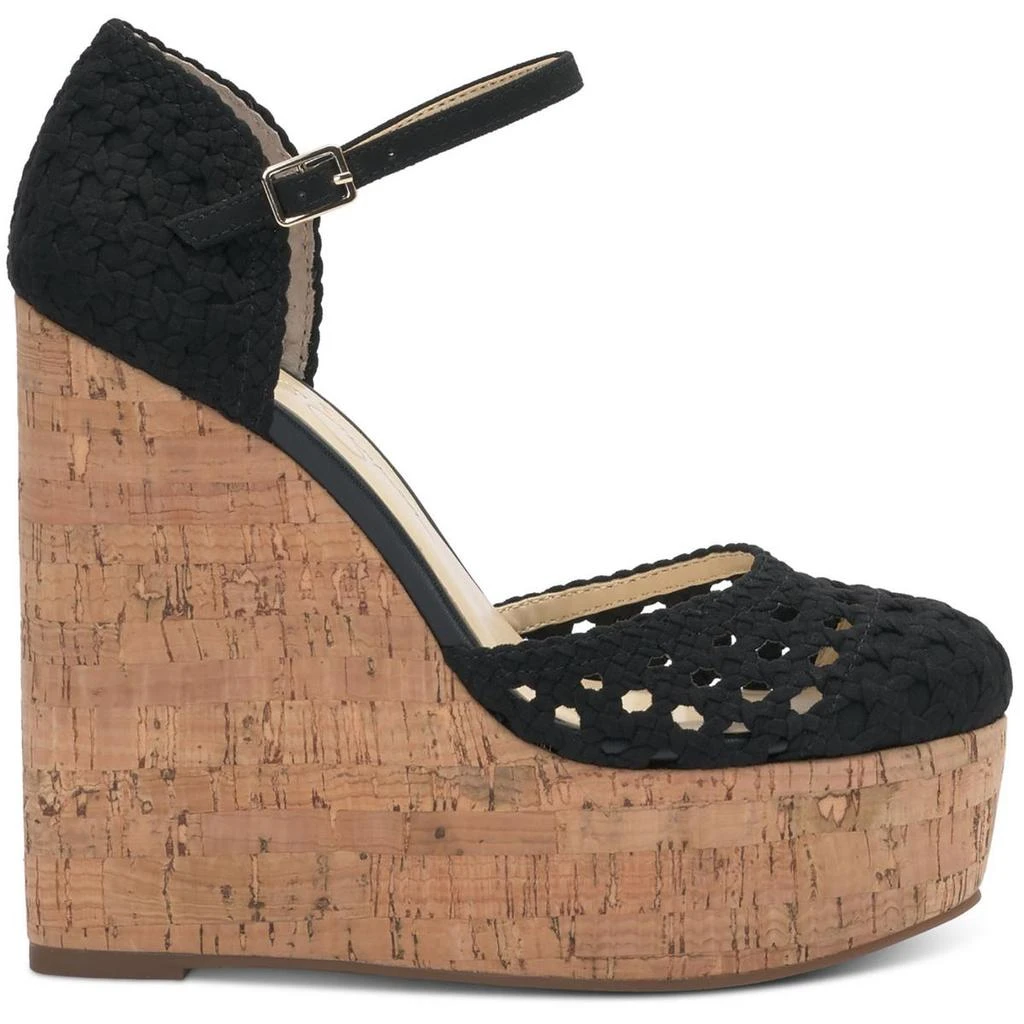 Jessica Simpson Womens Cork Ankle Strap Platform Heels 2