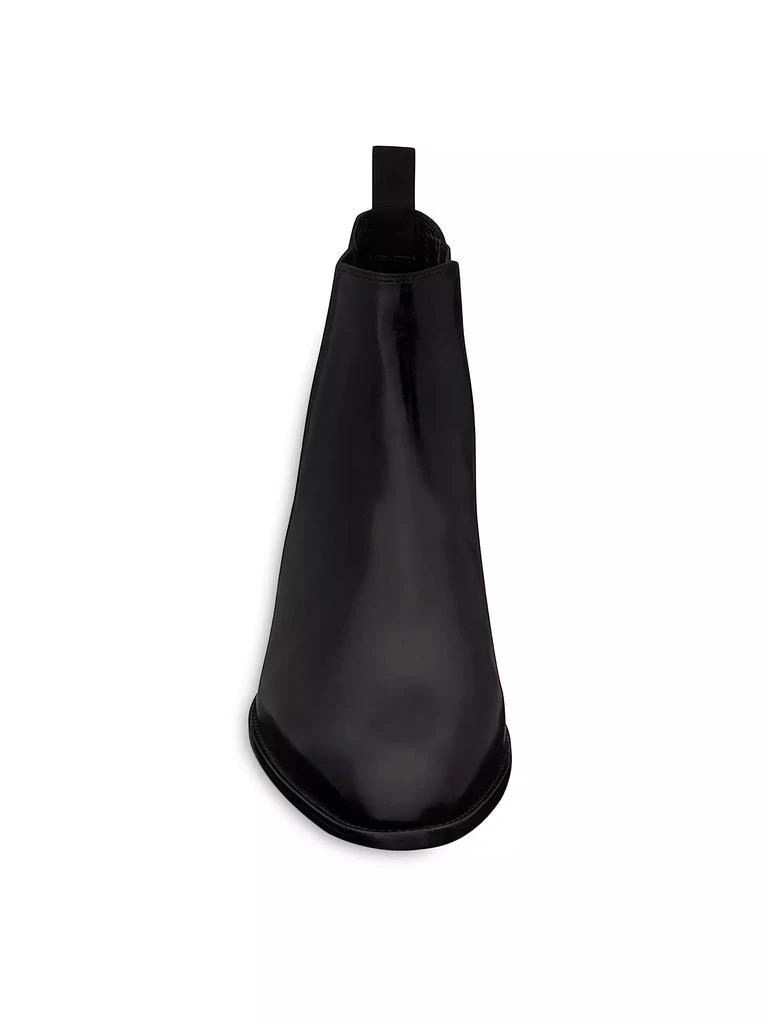 Yves Saint Laurent Wyatt Leather Chelsea Boots 2