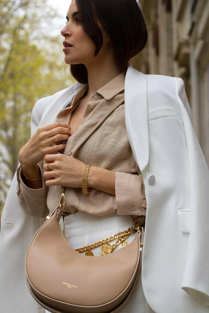 预计3周后发货 Victor & Hugo Sac À Main Bruna - Nude - Femme 1