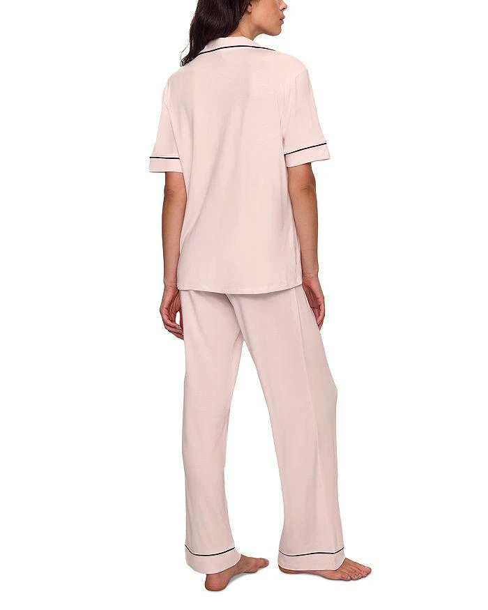 Eberjey Gisele Short Sleeve Long Pant Pajama Set 6