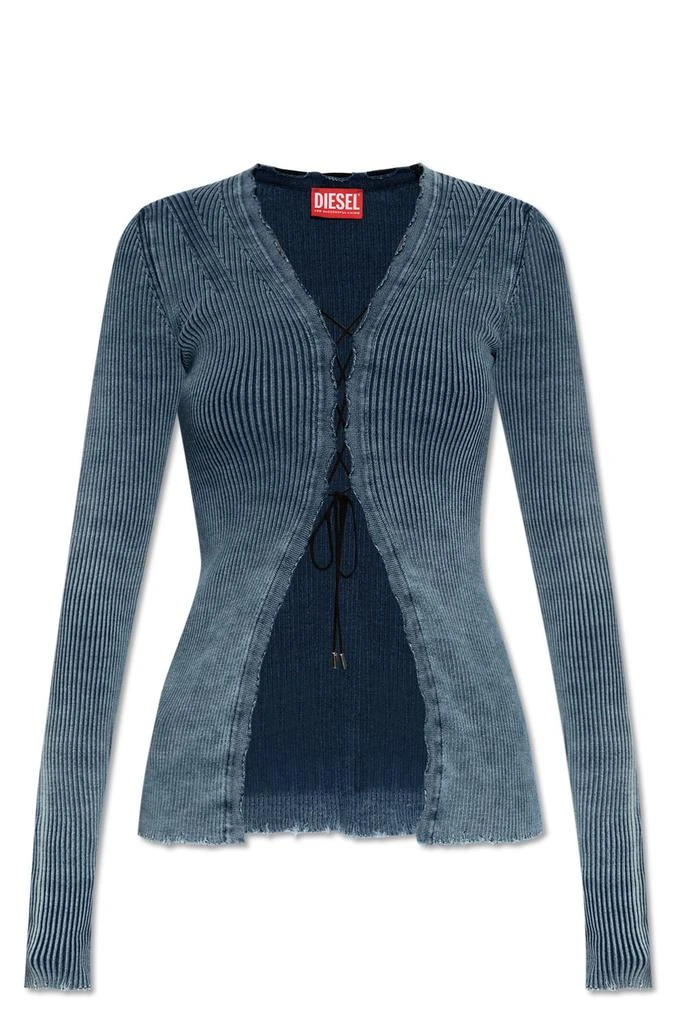 Diesel Diesel M-Acerata Lace-Up Knit Cardigan 1