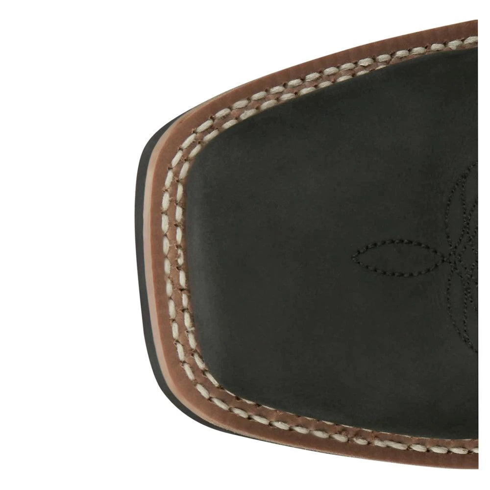 Justin Boots Frontier 11 Inch Shane Wide Square Toe Cowboy Boots 4
