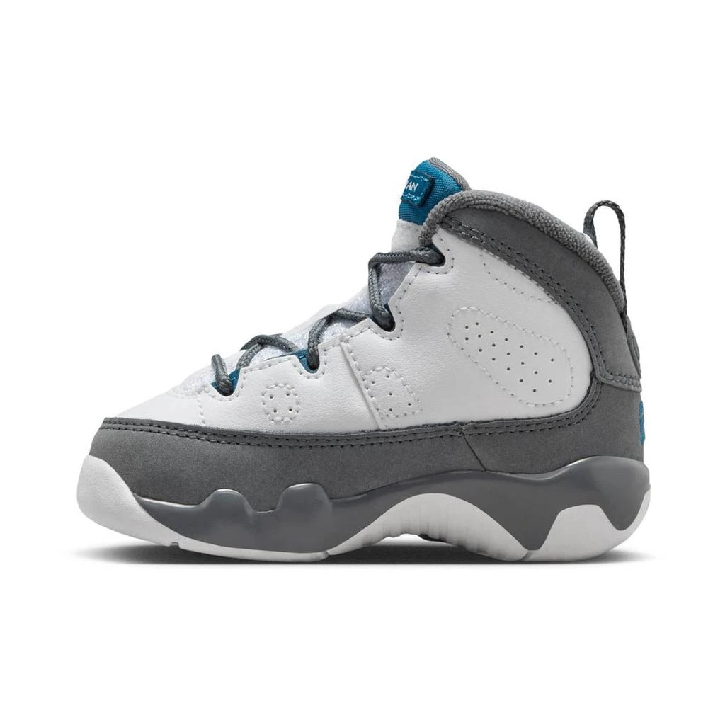 Jordan Air  9 Retro 
Flint Grey and French Blue
 Baby/Toddler Shoes 2