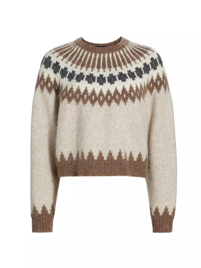 Nili Lotan Alena Fair-Isle-Inspired Sweater 1