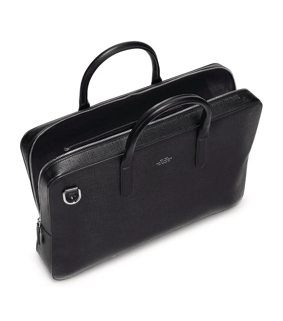 SMYTHSON Leather Briefcase 3