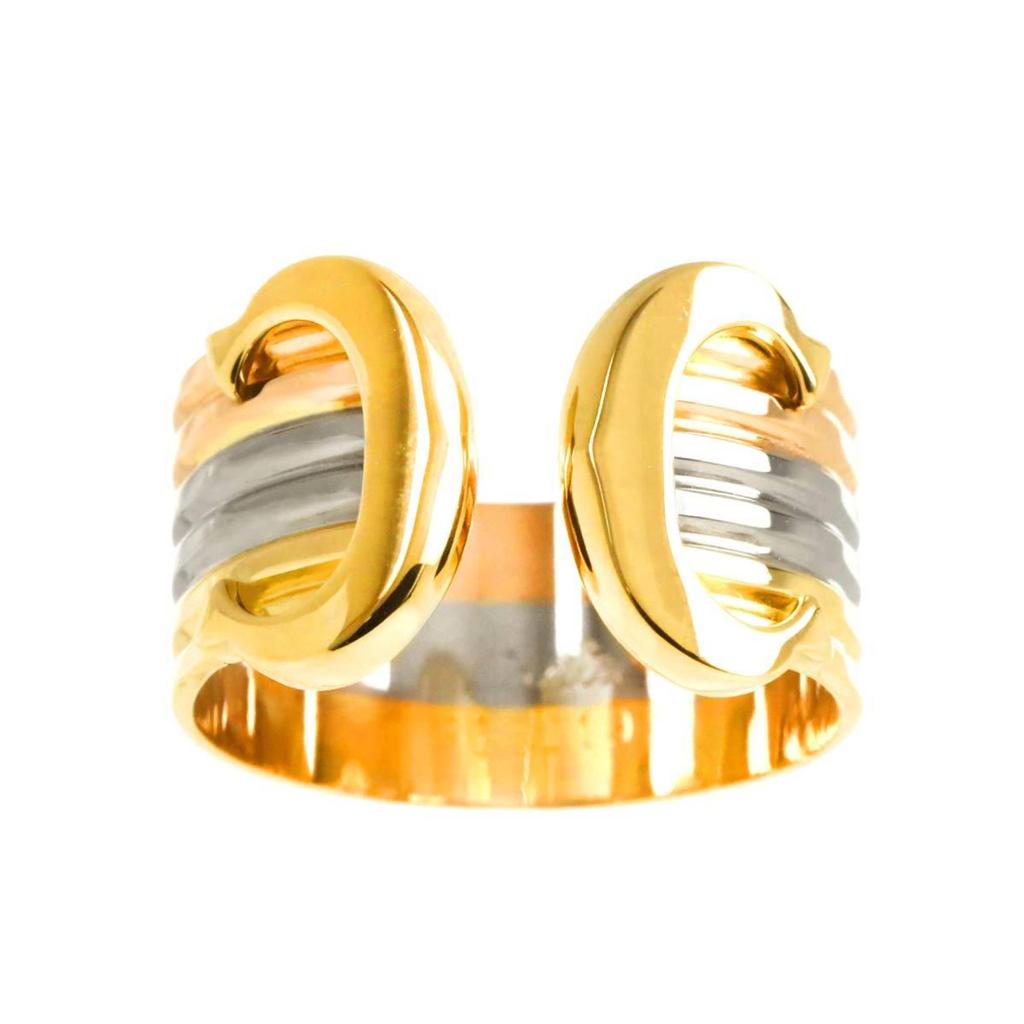 Cartier pink gold (18K) gold (18K) yellow gold (18K) Band Ring (Pre-Owned)