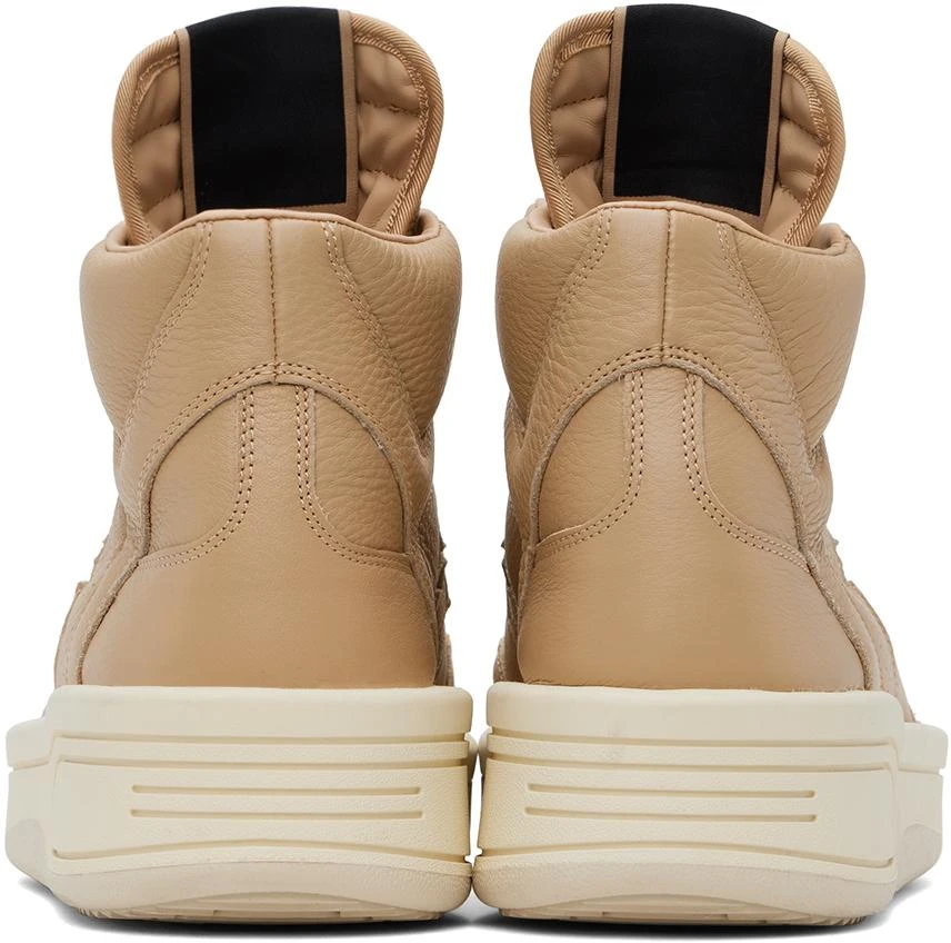 Rick Owens Tan Converse Edition TURBOWPN Mid Sneakers 2