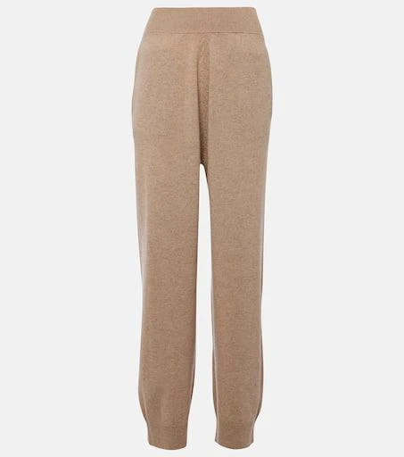 Stella McCartney High-rise cashmere and wool sweatpants 1