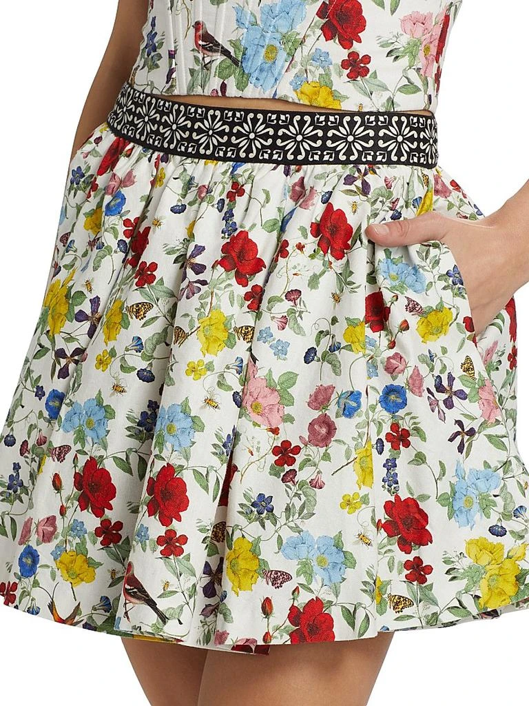 Alice + Olivia Haven Flare Miniskirt 6