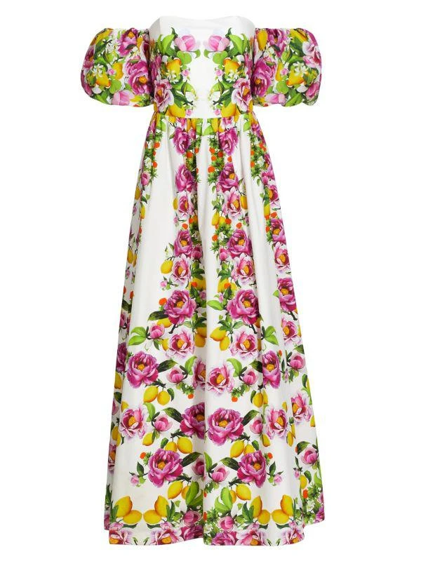 Borgo de Nor Juliet Off-The-Shoulder Maxi Dress 5