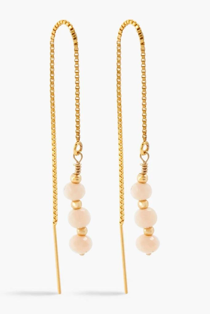 Zimmermann Gold-tone stone ear threads 3