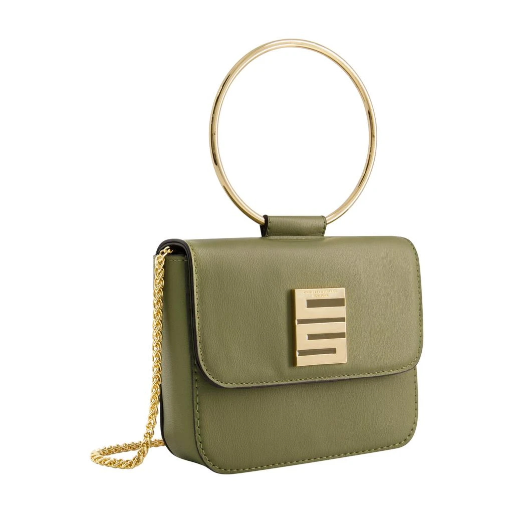 Christian Siriano New York Ring Handle Mini Flap Crossbody 3
