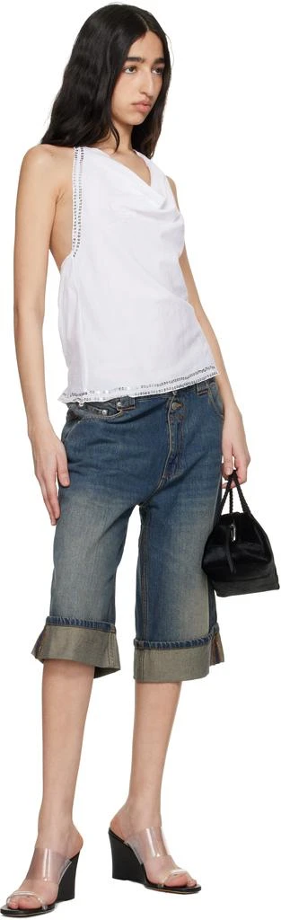 Gimaguas White Cala Halter Top 4