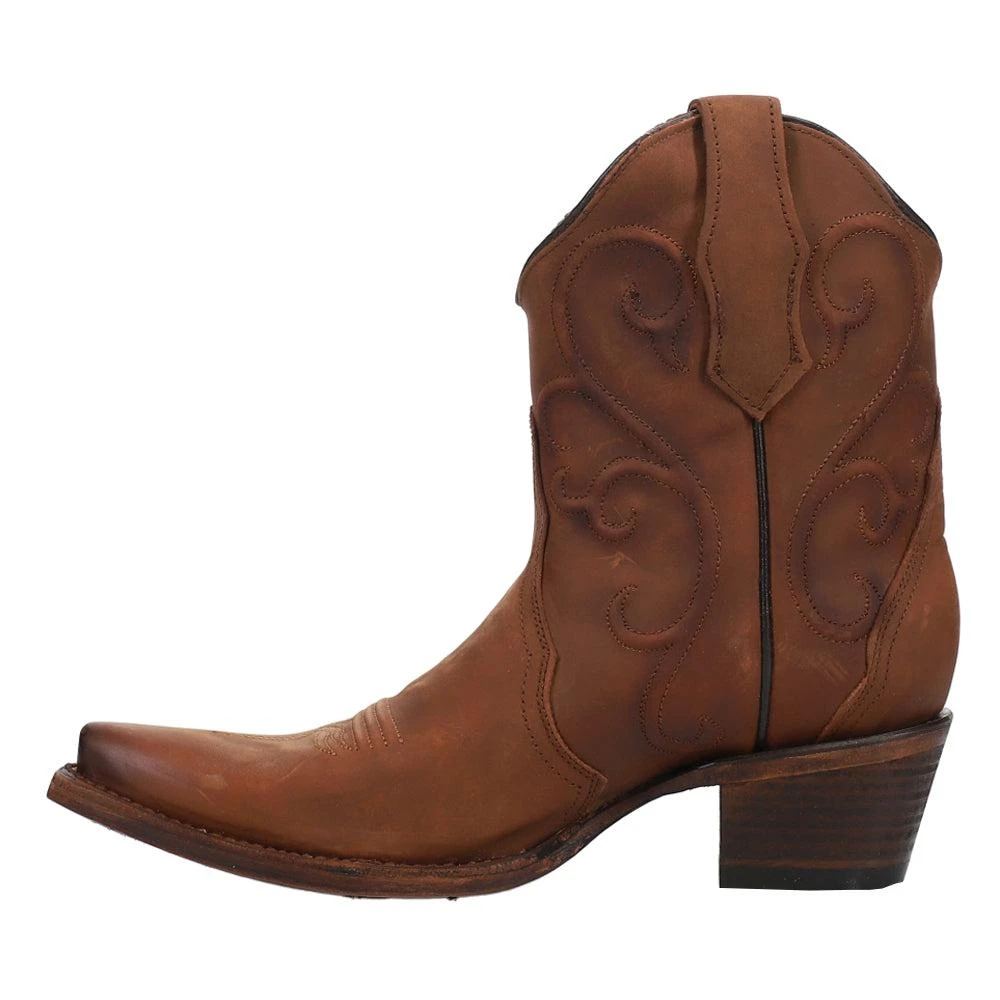 Circle G by Corral Embroidered Snip Toe Cowboy Booties 3