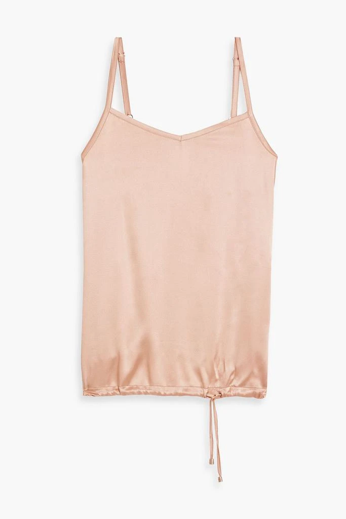 Fabiana Filippi Bead-embellished silk-blend satin camisole 1