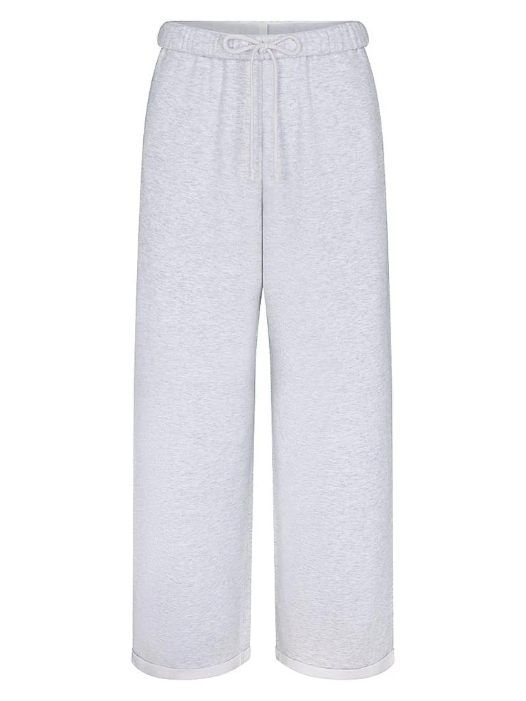 SKIMS Cotton Fleece Straight-Leg Pants