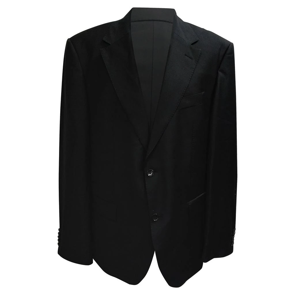 Hugo Boss Single-Breasted Blazer in Black Wool 4