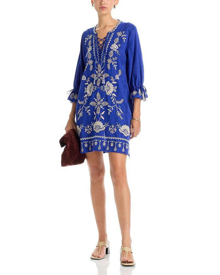 Shop Tie Front Kimono Sleeve Embroidered Dress on Sale at BeyondStyle  Get  31% Off Tie Front Kimono Sleeve Embroidered Dress with Limited-Time Flash  Deals, Exclusive Discounts, and Special Offers. Enjoy Unbeatable