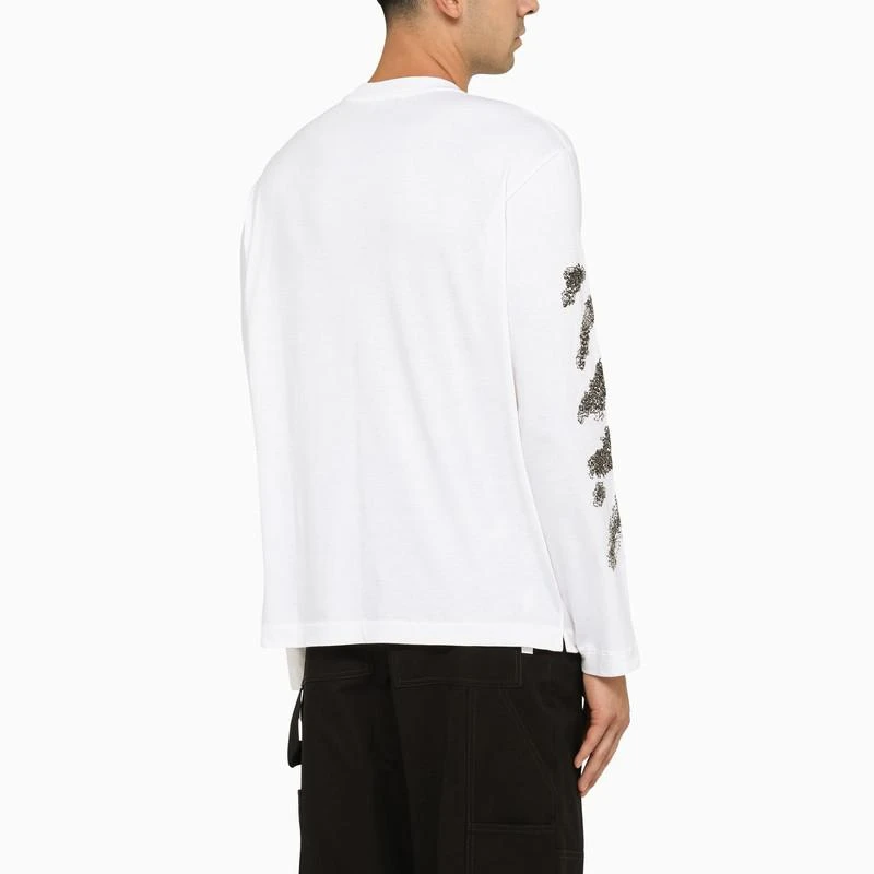 Off-White WHITE LONG-SLEEVED T-SHIRT 3