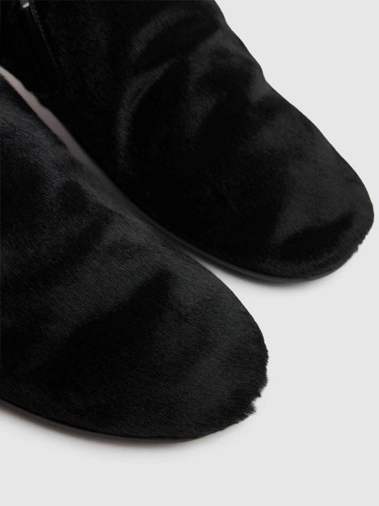 The Row 10mm Vincit Pony Hair Slip-on Loafers 3