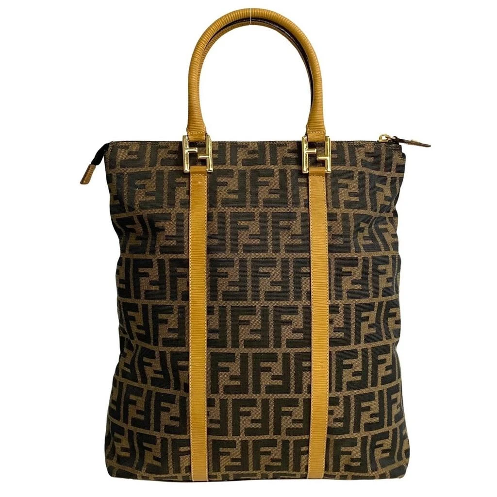 Fendi Fendi Zucca  Canvas Tote Bag (Pre-Owned) 1