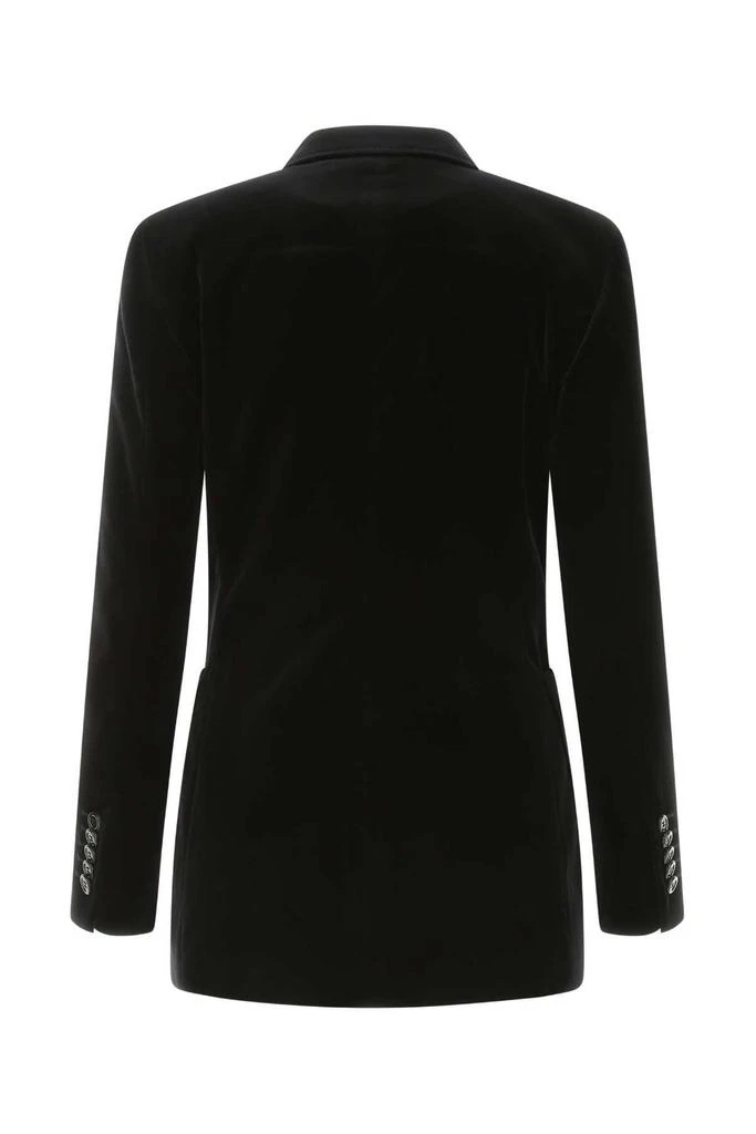 Gucci Gucci V-Neck Velvet Blazer 2