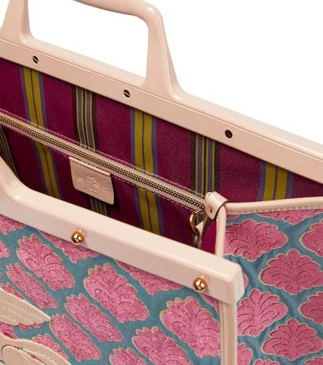 ETRO Love Trotter Large jacquard tote bag 2