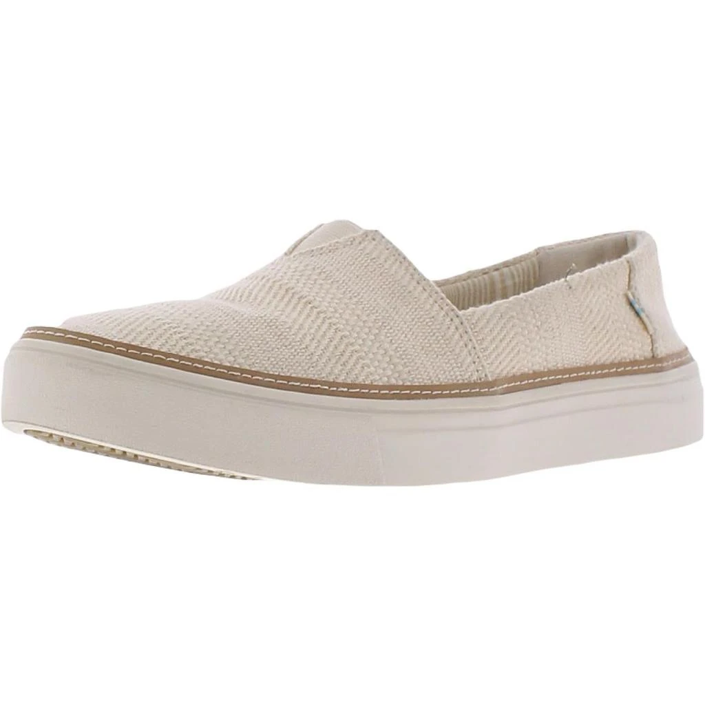 TOMS Parker Womens Woven Slip On Slip-On Sneakers 4