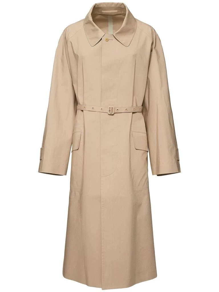 Carven Rainproof Cotton Trench Coat 1