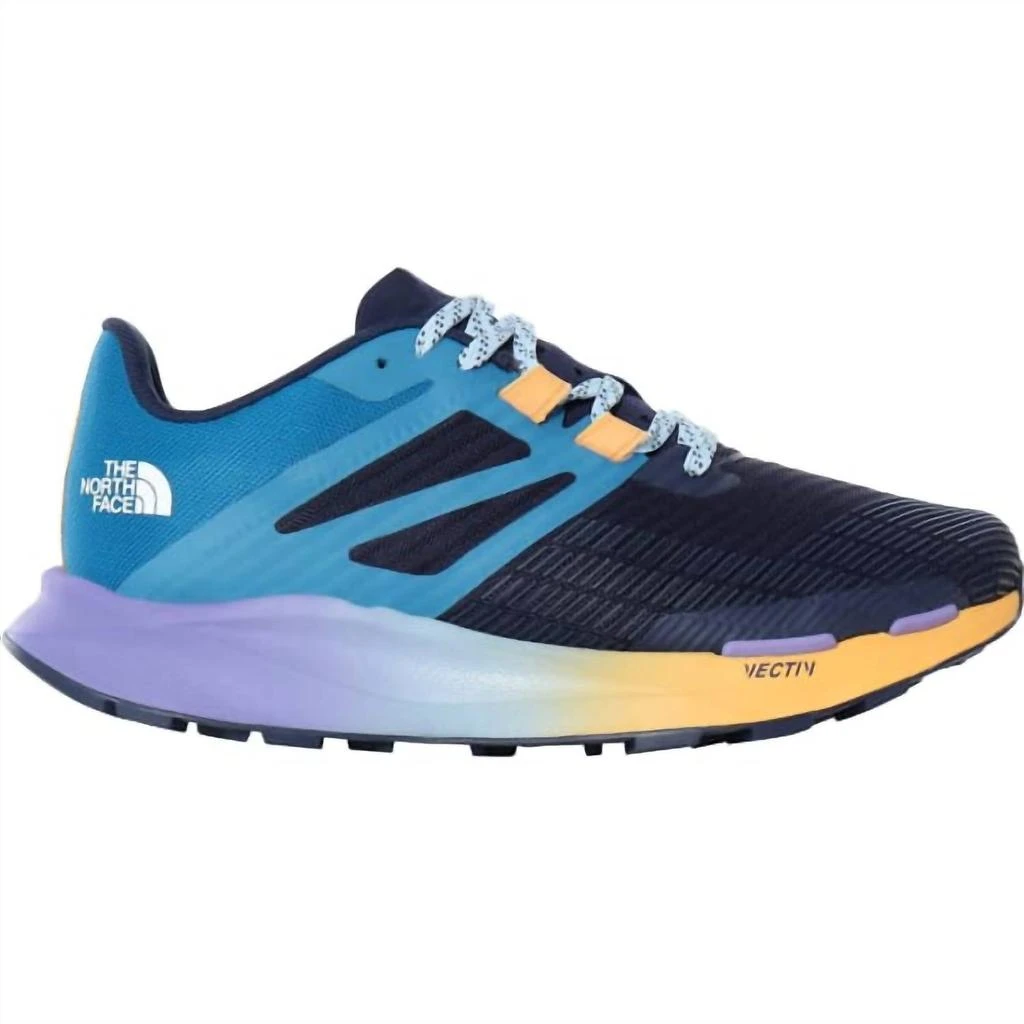The North Face Women
s Vectiv Eminus Trail Running Shoes In Tnf Navy/banff Blue