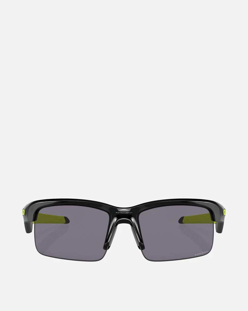 Oakley Capacitor Sunglasses Polished Black / Prizm  Grey 1